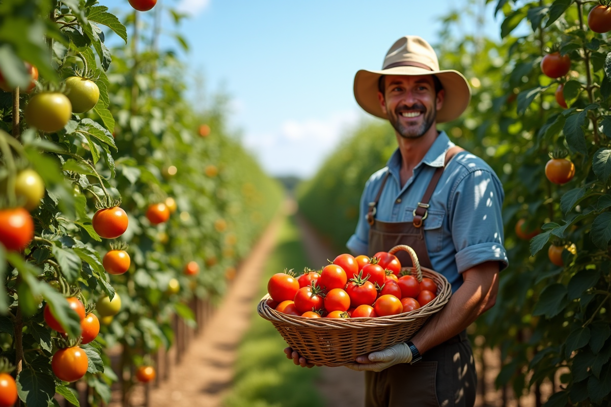 tomates jardin