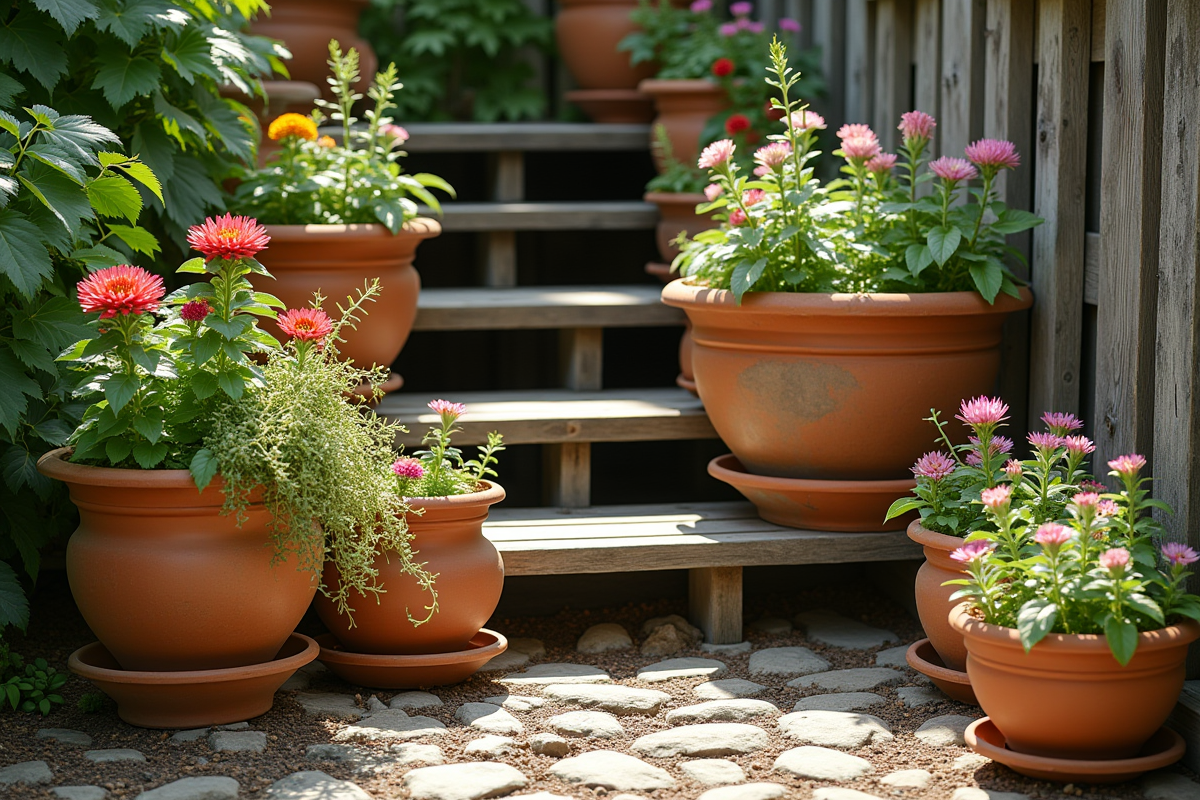 pots extérieurs