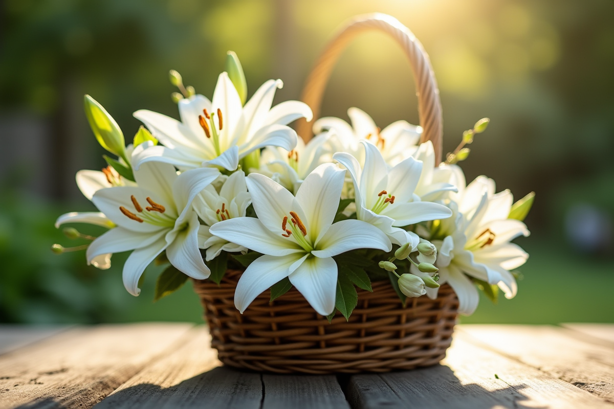 fleurs blanches