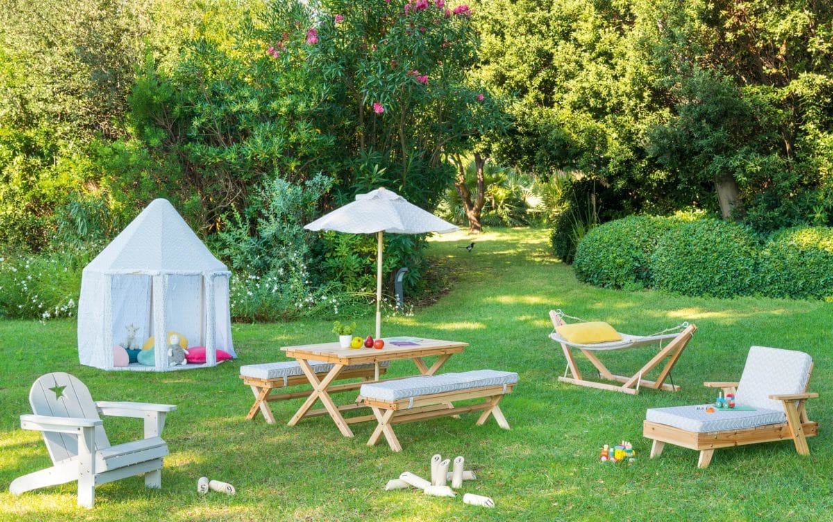 aménager un jardin pour les enfants   