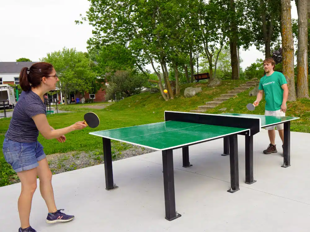 entretenir sa table de ping-pong extérieure 